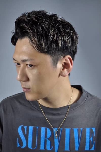 ナチュラルアップバングショート