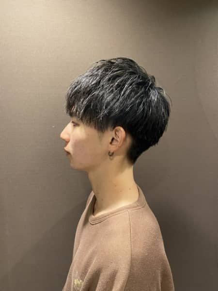 仙台　ナチュラルマッシュ×ツーブロック