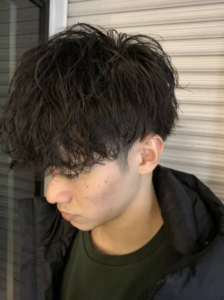 緩めスパイラルパーマ
