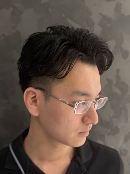 毛流れショート