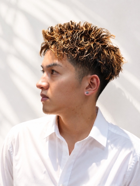 8月スタート！短髪パーマ人気です！