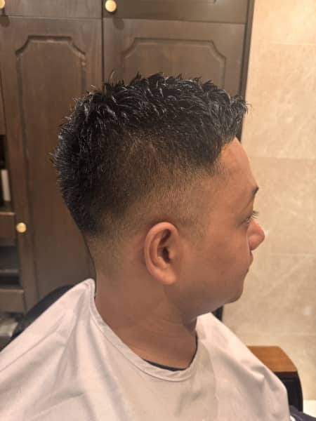 Mens haircut
