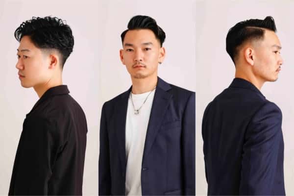 【清潔感と男らしさを両立】フェードスタイル